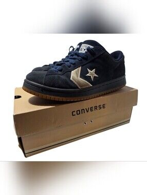 Converse EV Pro OX Blue Suede Skate Shoe
